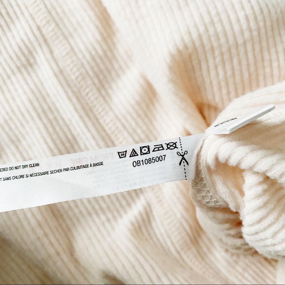 UO Out From Under Super Soft Ribbed Henley Top - Picture 13 of 14